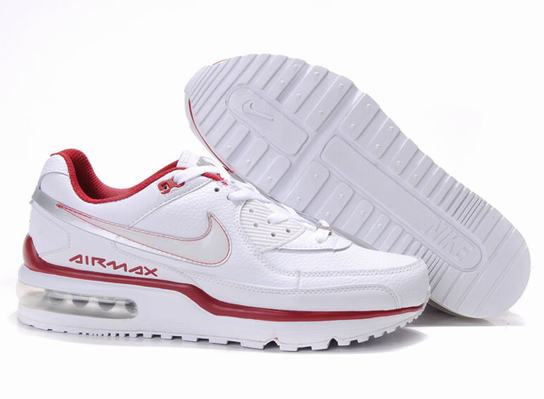 New Men\'S Nike Air Max Ltd White/Red